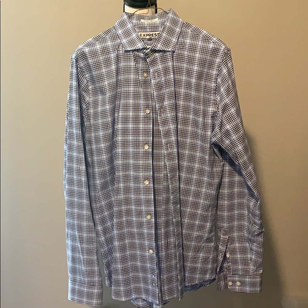 Men’s Express Extra Slim Fit button down shirt